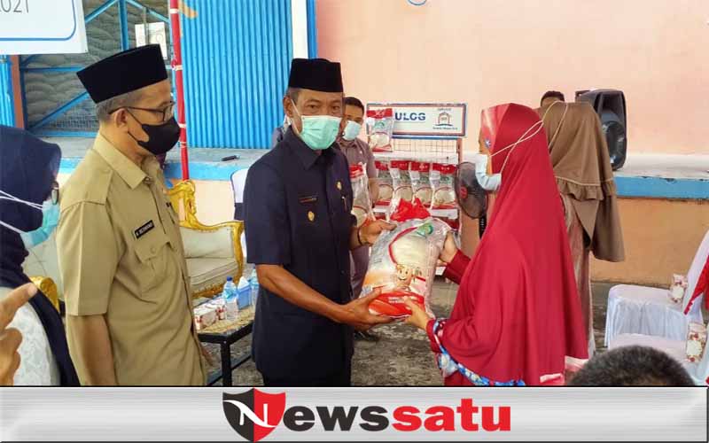 PPKM Mikro, Pemkab OKI Salurkan Beras untuk 35877 KPM