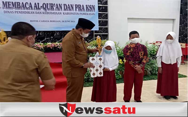 Pemkab Pamekasan Selalu Apresiasi Para Pelajar Berprestasi dan Pelafal Al Qur'an