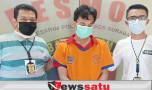 Penjual Tabung Oksigen Fiktif Diborgol Polrestabes Surabaya