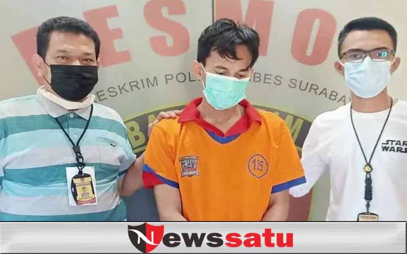 Penjual Tabung Oksigen Fiktif Diborgol Polrestabes Surabaya