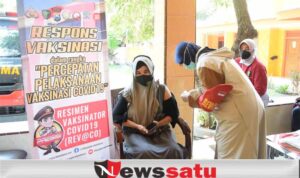 Polres Bondowoso Lakukan Vaksinasi Door To Door
