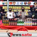 Polres Pamekasan Bekuk 17 Tersangka Kriminalitas