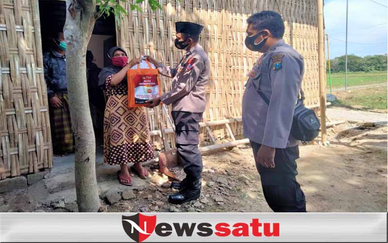 Polres Pamekasan Salurkan Bantuan Sosial kepada Warga