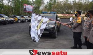 Polres Pamekasan Serahkan Bansos 52 Ton dari Pemerintah kepada Masyarakat
