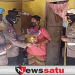 Polwan Polres bagikan Sembako ke Slum Area di Pamekasan