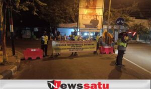 Satgas Gabungan Pamekasan Kembali Terapkan Kawasan Tertib Physical Distancing