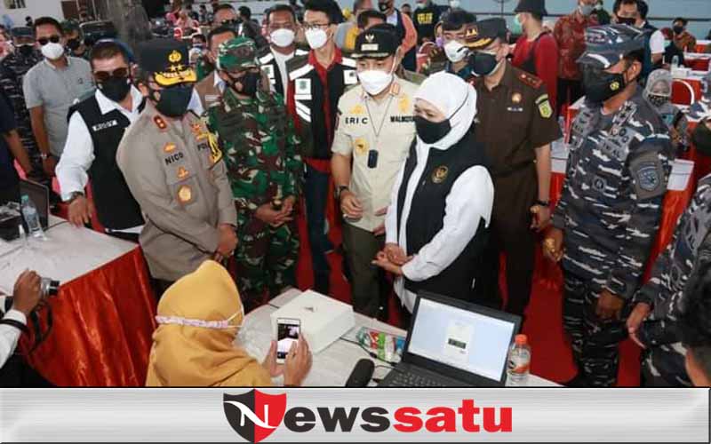 Vaksinasi di Jatim Tertinggi, Capai Lebih Dari 23 Persen