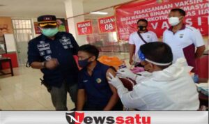 WBP Lapas Sustik Pamekasan Jalani Vaksinasi Covid-19 Untuk Pertama Kalinya