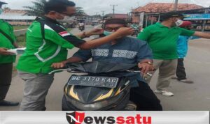 Wujud peduli untuk memutus mata rantai Covid19, RAPI Lokal I OKI lakukan gerakan 1000 masker