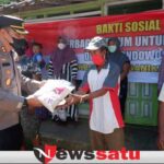 Angkatan Akpol Tahun 2000, Bagikan Ratusan Beras Ke Warga Bondowoso