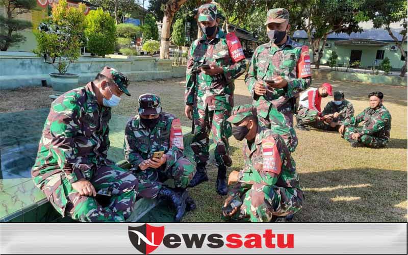 Babinsa Tracer Dibekali Aplikasi Silacak dan Inarisk di Pamekasan