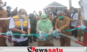 Bupati OKI bersama Komisi V DPR RI Resmikan Tiga Infrastruktur Jembatan