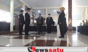 Bupati Salwa Lantik Puluhan Eselon III Secara Virtual