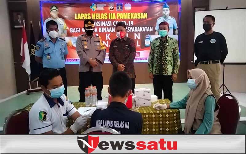 Capaian Vaksinasi Covid-19 10 Persen, Pemkab Semakin Sinergi dengan Mitra Kerja Pamekasan