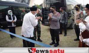 Forkompimda Jatim Bersama Panglima TNI dan Kapolri, Vaksinasi Pesantren Tebu Ireng Jombang