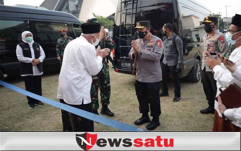 Forkompimda Jatim Bersama Panglima TNI dan Kapolri, Vaksinasi Pesantren Tebu Ireng Jombang