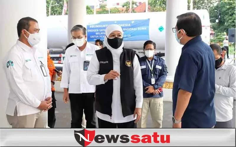 Gubernur Khofifah Optimis Pertumbuhan Ekonomi Provinsi Jawa Timur Meningkat di Tengah Pandemi