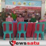 Guna Tingkatkan Herd Immunity, Polsek Menggelar Vaksinasi Covid-19