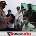 Kapolres dan Dandim 0826 Pastikan Vaksin Presisi Sentuh Pelajar Pamekasan