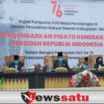 Ketua DPRD, Tema HUT RI Ke-76 Menjadi Penyemangat Kita Untuk Terus Maju