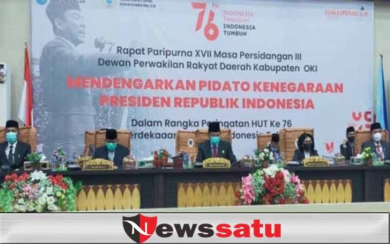 Ketua DPRD, Tema HUT RI Ke-76 Menjadi Penyemangat Kita Untuk Terus Maju