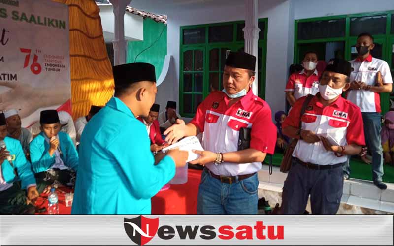 LSM LIRA Kota Probolinggo Santuni Yatim Piatu Yayasan Jannatul Awalaad AS Saalikin