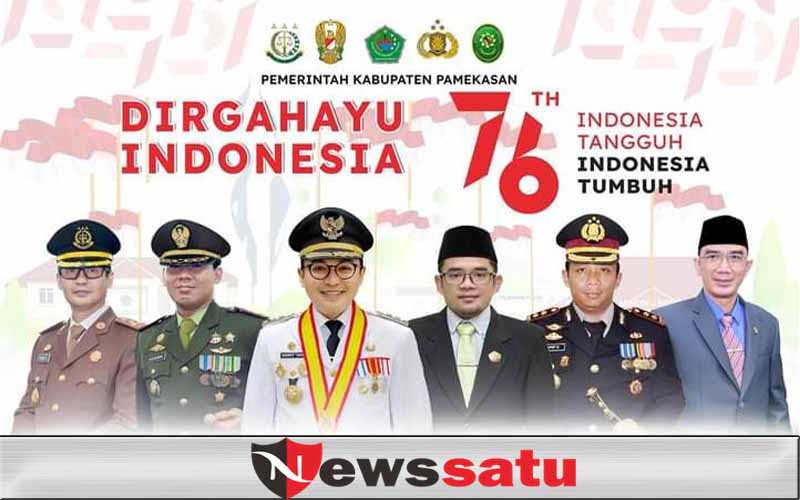 Maknai HUT RI, Bupati Baddrut Ajak Kuatkan Kesetiakawanan dan Tangkal Hoaks