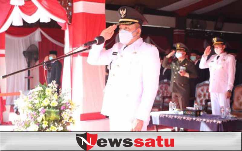 Momentum HUT RI, Pemkab Sampang Ajak Masyarakat Tetap Lawan Covid-19