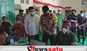 PCNU Pamekasan bersama Polri Inisiasi Vaksinasi Massal Disaat Pandemi Covid-19