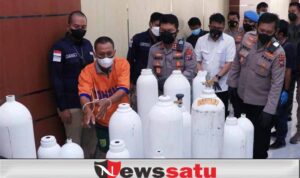 Penjual Tabung Oksigen Palsu di Surabaya Diungkap Polda Jatim