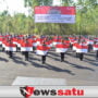 Polres Pamekasan Apel Gerakan Kebangsaan, Polda Jatim Tebar 76000 Bendera Merah Putih