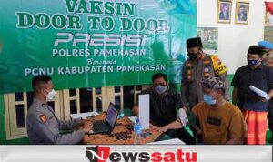 Polres Pamekasan Gandeng Ulama, Sukseskan Gerai Vaksin Presisi