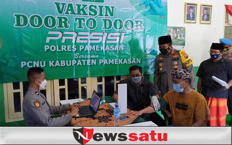 Polres Pamekasan Gandeng Ulama, Sukseskan Gerai Vaksin Presisi