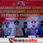 Polres Pamekasan Gencarkan Vaksinasi Merdeka Semeru Khusus Disabilitas