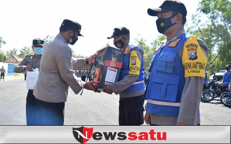 Polres Siapkan Perlengkapan KTS Dalam Penanggulangan Covid-19 Pamekasan