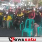 Puluhan Ojol Kayuagung Terima Bantuan Beras