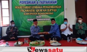 Resmikan Sekretariat LPTQ , Ini Pesan Bupati Salwa