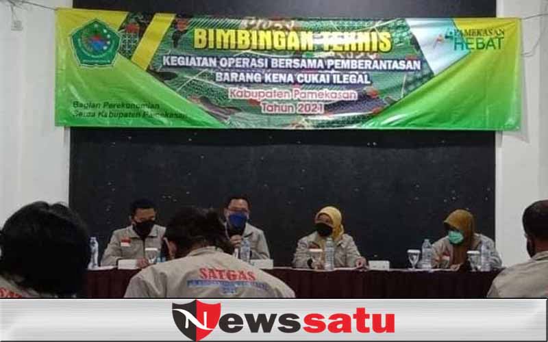 Satgas BKC Ilegal Wadah Sinergi Pemkab dan Penegakan Cukai di Pamekasan