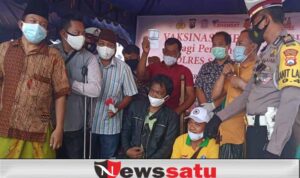 Satlantas Polres Sampang Sasar Vaksinasi Covid-19 Untuk Disabilitas