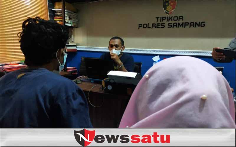 Suami Istri Mencuri di Kantor PT WJS Jrengik Sampang