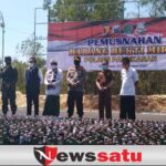 2577 Botol Miras Hasil Sitaan Polres, Dimusnahkan Forkopimda Pamekasan