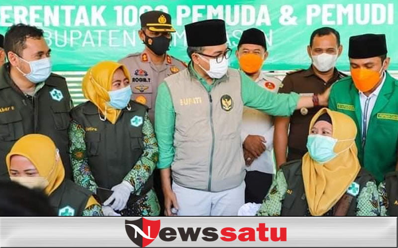 Bupati Baddrut Tamam Imbau Vaksinasi dan Prokes yang Benar, Syarat Pamekasan 'Reborn'