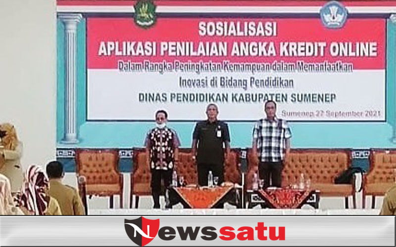 Disdik Sumenep Siapkan Aplikasi Penilaian Angka Kredit Online