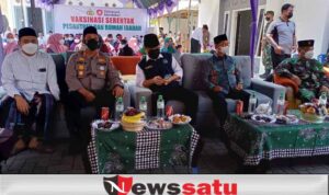 Forkopimda Pantau Vaksinasi Merdeka Serentak di Ponpes Asy Syafi’iyah Pamekasan