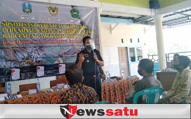 Giliran Kecamatan Pademawu Dipaparkan Aturan dan Manfaat Cukai Untuk Pamekasan