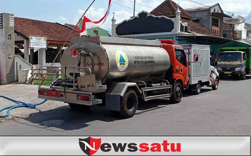 Guna Memastikan Kebutuhan Cuci Tangan Terpenuhi, BPBD Suplai Air Bersih