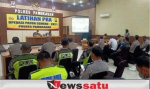 Latihan Pra Ops Patuh Semeru 2021, Upaya Kuatkan Teknis Personil Polres Pamekasan