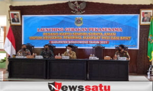 Launching Gerakan Pekasesama, Ini Harapan Bupati Salwa