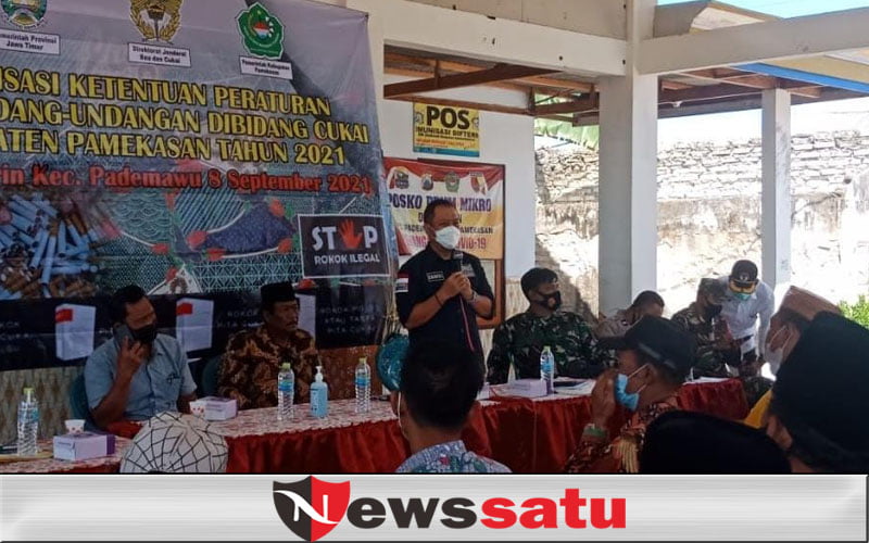 Masyarakat Pesisir Timur Pamekasan, Diajak Melek Cukai Oleh Pemkab