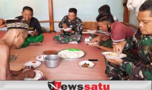Pak Sruji, Saya Senang Bisa Ngumpul Dengan Satgas Pra TMMD di Pamekasan
